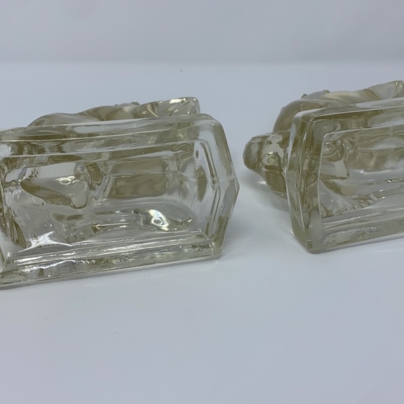 Vintage 1940s LE Smith Glass Horses Set of 2 - Picture 6 of 9